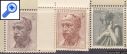 фото почтовой марки: Чехословакия 1952 год Михель 734-736