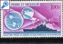 фото почтовой марки: Сант Пьер Микелон 1967 год Михель 419