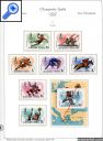 фото почтовой марки: Олимпиада -80 Коллекция Венгрия 1980 год Михель 3433В-3439В