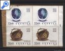 фото почтовой марки: Вырезка с конвертов Швеция 2002 год Квартблок