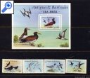фото почтовой марки: Птицы Коллекция Антигуа 1987 год Михель 1015-1024