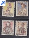 фото почтовой марки: Живопись  Чехословакия 1952 год Михель 766-767