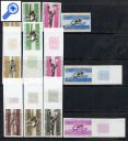 фото почтовой марки: Спорт 1966 год Французская Полинезия Михель 63-66 Зубцовая Беззубцовая Проба