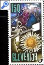 фото почтовой марки: Цветы Словения 2000 год Михель 312