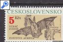 фото почтовой марки: Фауна Летучая мышь ЧССР 1990 год Михель 3066