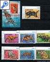 фото почтовой марки: Экваториальная Гвинея 1974 год Михель 467-473 Фауна Австралии Зубцовая Беззубцовая