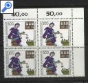 фото почтовой марки: Квартблок Германия 1991 год Аптекарь 19