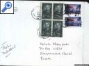 фото почтовой марки: Конверт США Харвей Вилей Квартблок