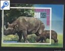 фото почтовой марки: Фауна Экваториальная Гвинея Носорог