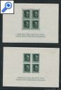 фото почтовой марки: Третий Рейх 1937 год Михель 646-648,650
