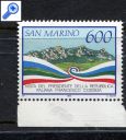 фото почтовой марки: Сан Марино Франческо Коссига