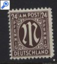 фото почтовой марки: Второй Рейх 1918-1920 годы 24 pf