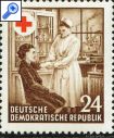 фото почтовой марки: ГДР 1953 год Михель 385