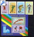 фото почтовой марки: Зимняя Олимпиада Лэйк Плэсид Того