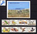 фото почтовой марки: Птицы Коллекция Гамбия 1989 год Михель 853-862