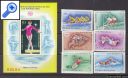 фото почтовой марки: Олимпийские игры 1984 год  Лос Анджелес  Румыния  Михель 4042-4048