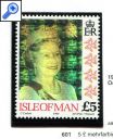 фото почтовой марки: Остров Мэн 1994 год Королева Елизавета II
