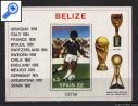 фото почтовой марки: Чемпионат мира по футболу 1982 год Белиз Михель 621, немного помят левый угол