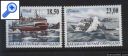 фото почтовой марки: Корабли Греландия 2005 год