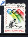 фото почтовой марки: Сан Марино Легкая атлетика