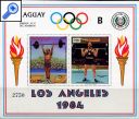 фото почтовой марки: Парагвай Летняя Олимпиада 1984 год Михель 3632