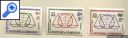 фото почтовой марки: Колонии Франции Камбоджа 1963 год Михель 160-162