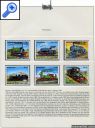 фото почтовой марки: Железная Дорога Парагвай 1983 год Михель 3579-3585