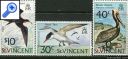фото почтовой марки: Ст.Винсент Птицы Коллекция 1974 год Михель 362-364