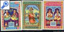 фото почтовой марки: Национальные Костюмы Алжир 1965 Михель 441-443