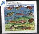 фото почтовой марки: Теркс и Кайкос 1995 Доисторические животные