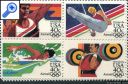 фото почтовой марки: США Олимпиада 1983 год Михель 1622-1625