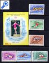 фото почтовой марки: Румыния Летняя Олимпиада 1984 год Михель 4042-4047