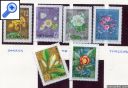 фото почтовой марки: Цветы Коллекция Вьетнам 1964 год Михель 301-306