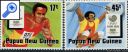 фото почтовой марки: Папуа Новая Гвинея 1988 год Михель 578-579
