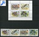 фото почтовой марки: Болгария Летучая Мышь 1989 год Михель 3741-3744