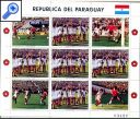 фото почтовой марки: Чемпионат мира по футболу Парагвай Малый лист