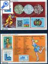 фото почтовой марки: Зимняя Олимпиада 1980 год Боливия Михель Bl 102-103