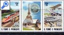 фото почтовой марки: Сан Томе и Принсипи 1982 год Михель 762-763 Самолеты
