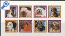 фото почтовой марки: Экваториальная Гвинея Собаки Малый лист