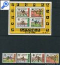 фото почтовой марки: Танзания Летняя Олимпиада 1984 год Михель 272-275