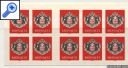 фото почтовой марки: Монако 2000 год Буклет Гербы