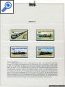 фото почтовой марки: Железная Дорога Верхняя Вольта 1984 год Михель 968-971