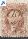 фото почтовой марки: США 1860 год Михель