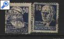 фото почтовой марки: ГДР 1952 год Стандарты Карл Маркс, Эрнст Тельман