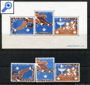 фото почтовой марки: Французская Полинезия 1976 год Михель 219-221 Летняя Олимпиада