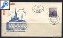 фото почтовой марки: Конверт Австрия 1962 год Городская Ратуша Линц