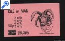фото почтовой марки: Парусники Остров Мэн 1990 год Буклет