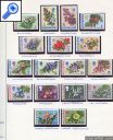 фото почтовой марки: Цветы Коллекция Барбадос 1970 год Михель 244-260 Супер!!!!