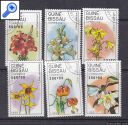 фото почтовой марки: Флора Коллекция 2 Гвинея-Биссау 1989 год