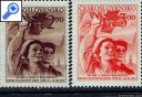 фото почтовой марки: Чехословакия 1952 год Михель 770-771
